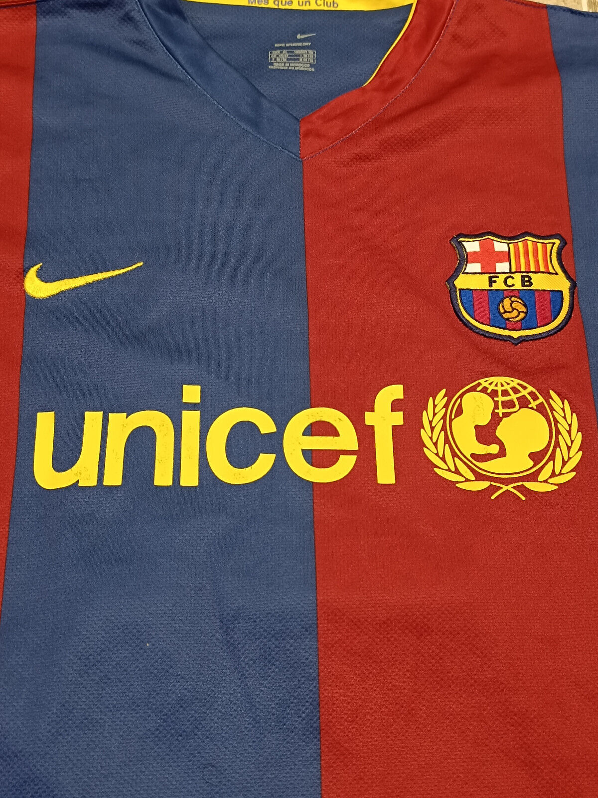 maglia calcio RONALDINHO barcellona home Barca NIKE 2006 2007 shirt camiseta
