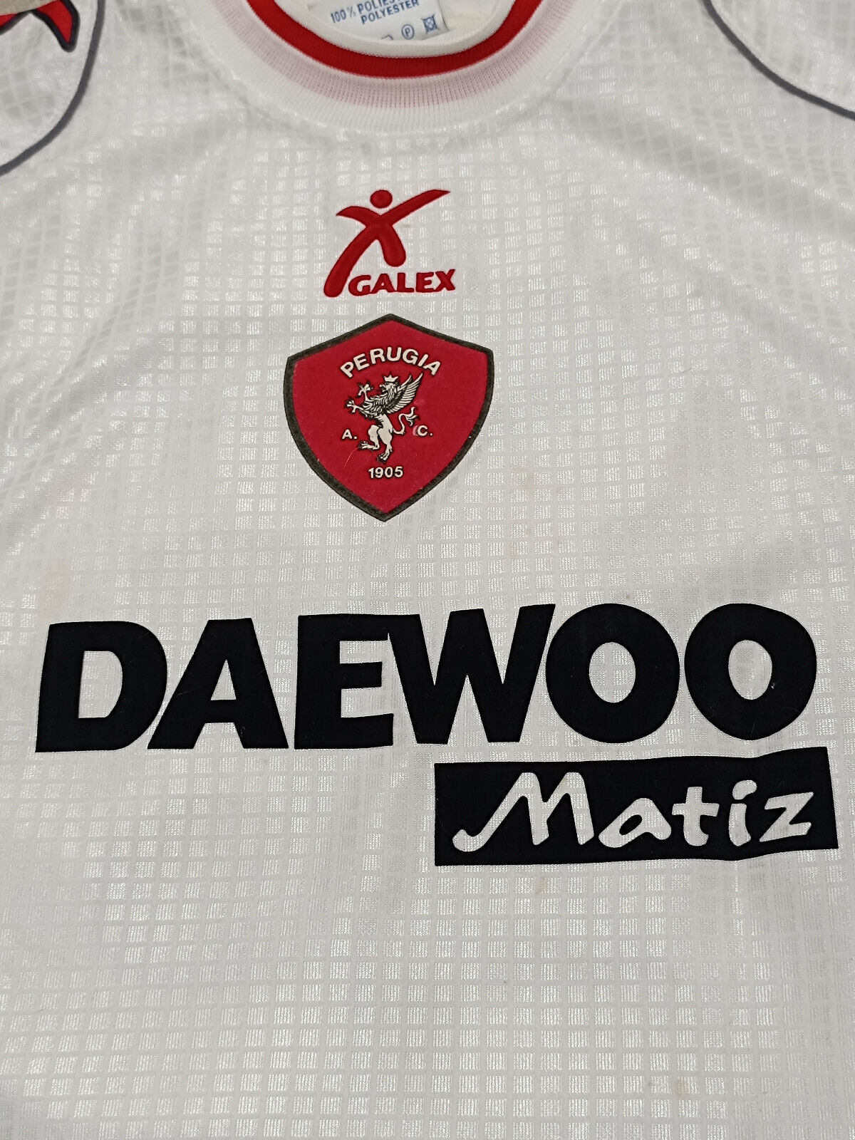 maglia calcio vintage Perugia MATERAZZI 2000 2001 Galex player friendly L