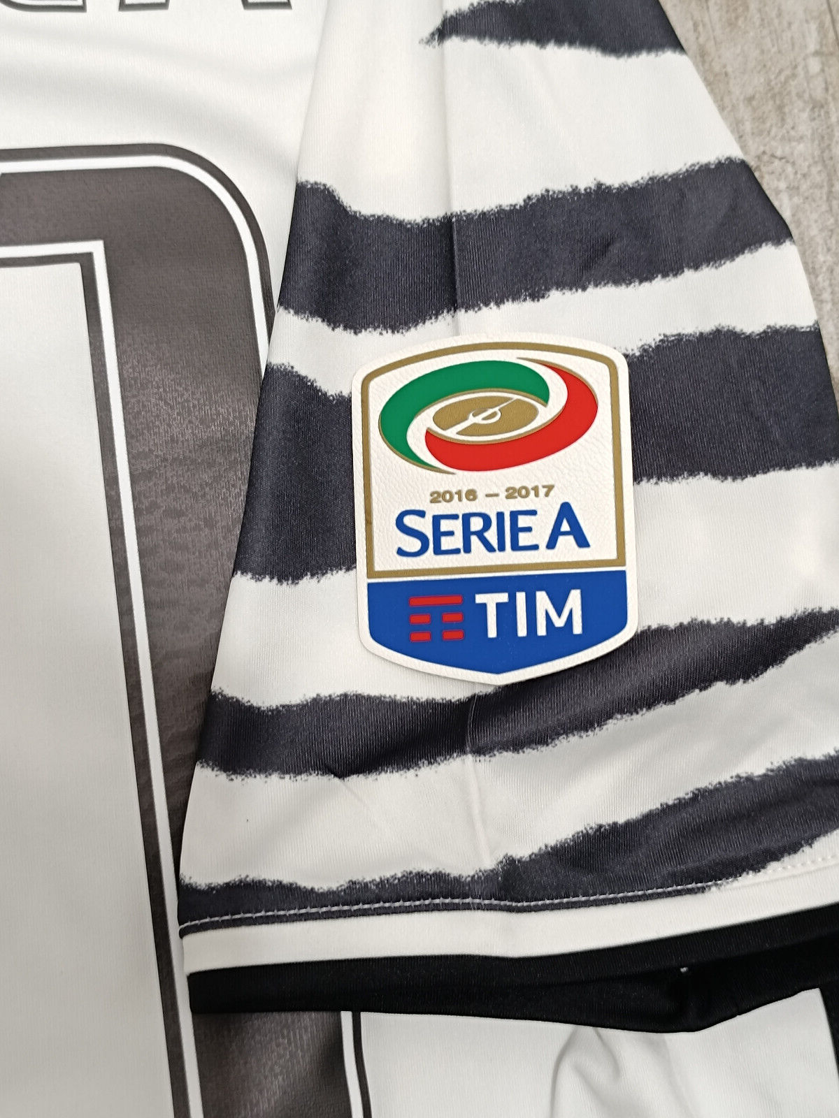 maglia calcio Adidas Juventus MANDZUKIC Away 2016 2017 ADIZERO Jeep Serie A M