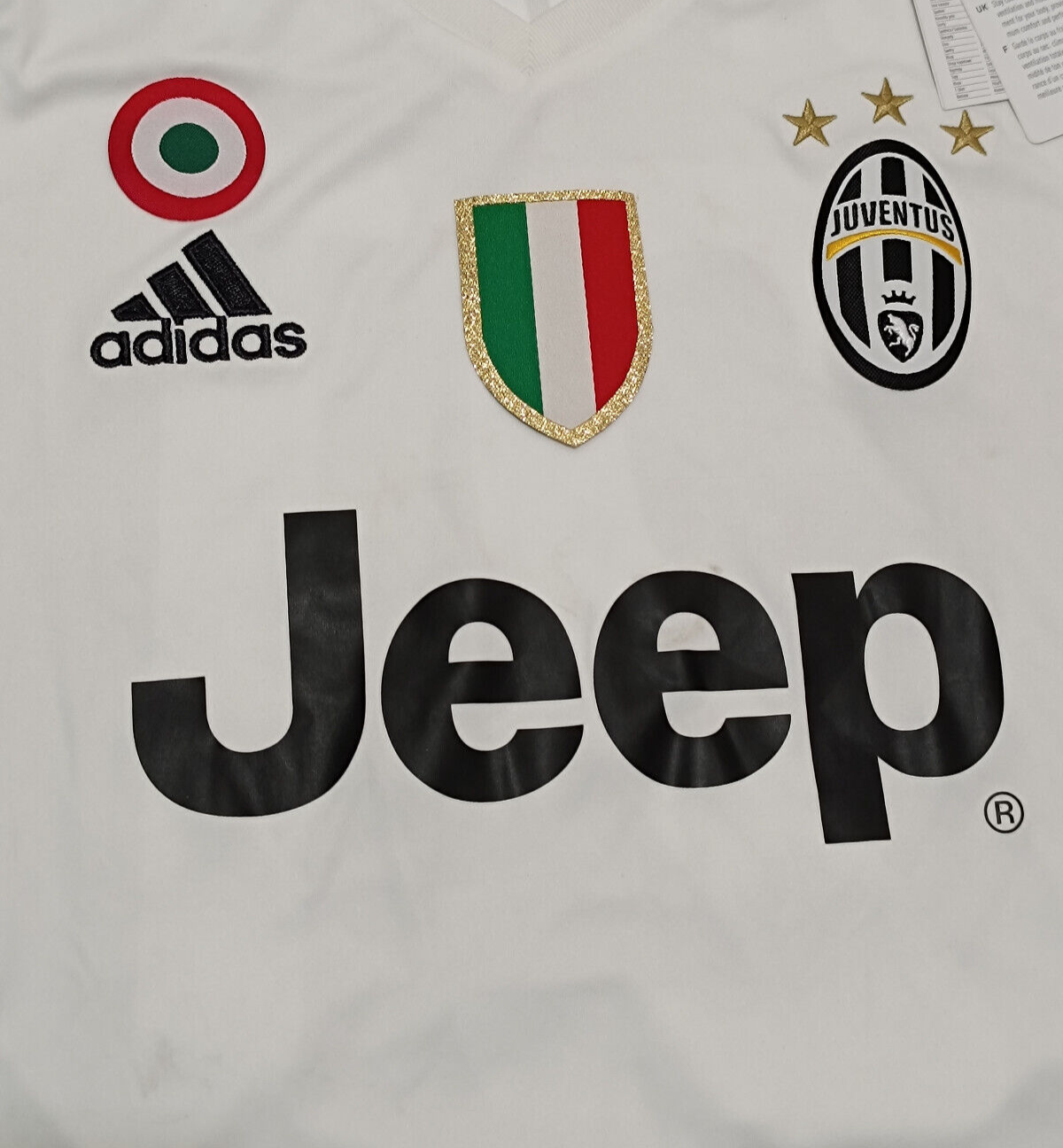 maglia calcio Adidas Juventus MANDZUKIC Away 2016 2017 ADIZERO Jeep Serie A M
