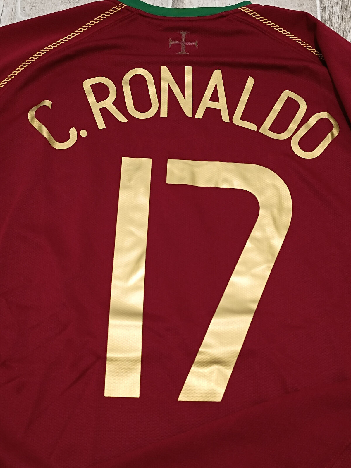 maglia calcio vintage Cristiano Ronaldo Portugal - Francia World Cup 2006 Nike