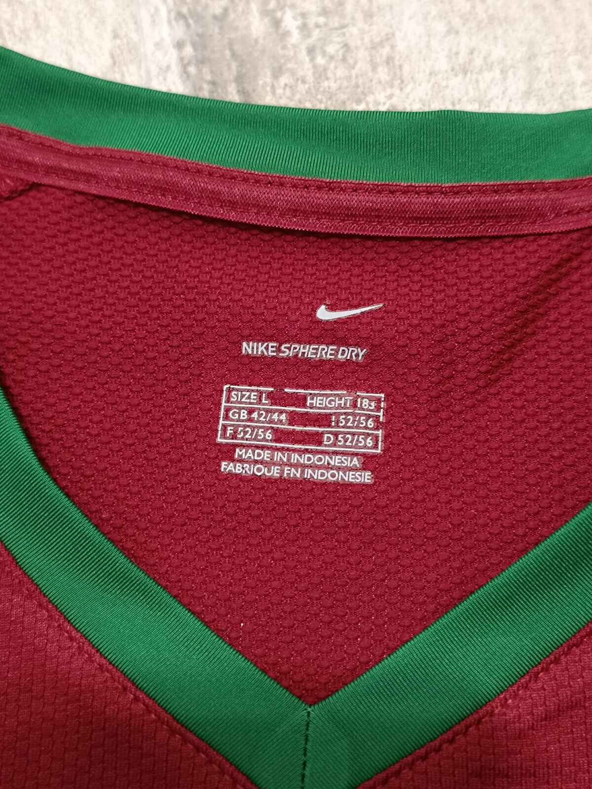 maglia calcio vintage Cristiano Ronaldo Portugal - Francia World Cup 2006 Nike