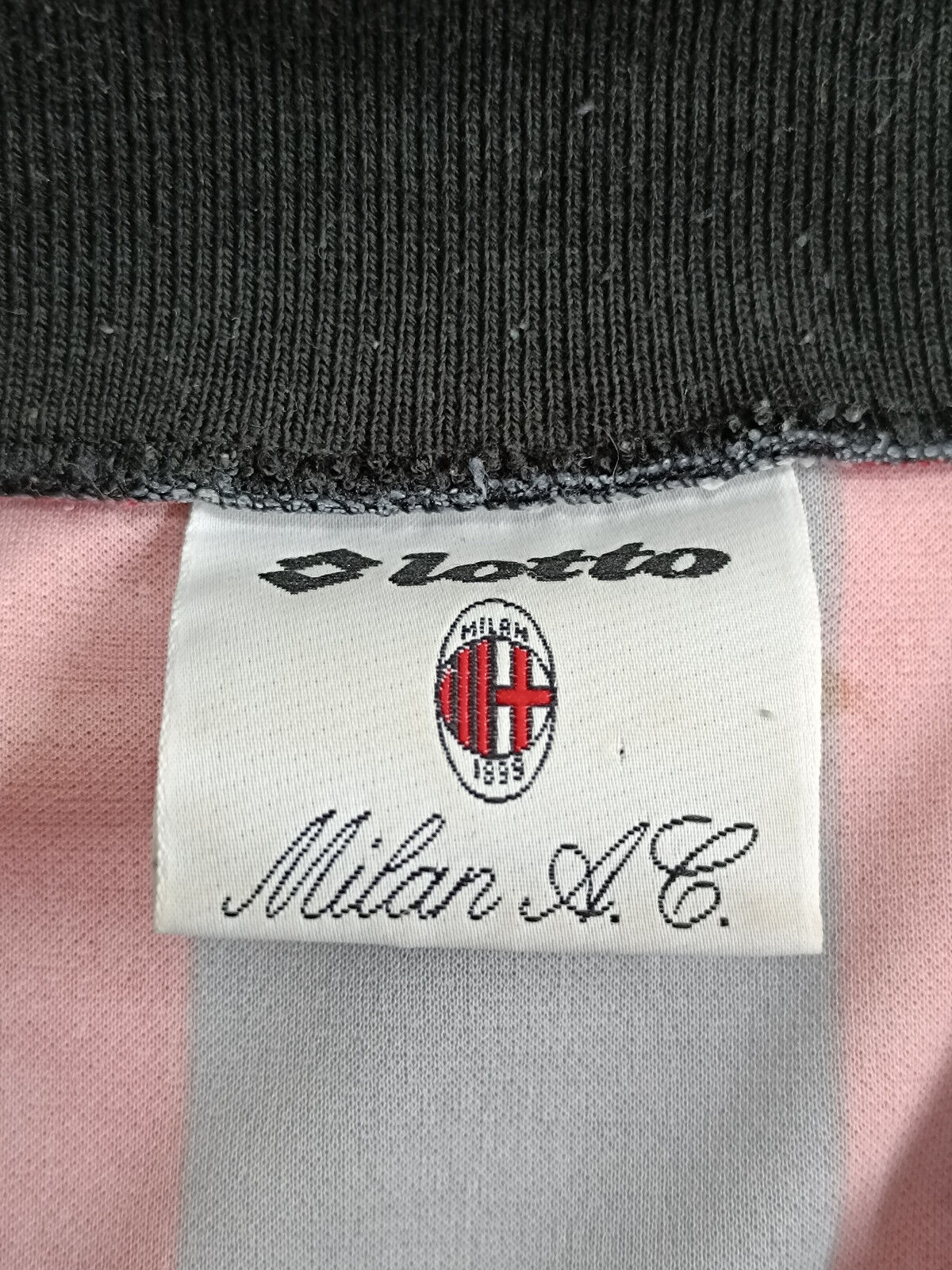 maglia calcio vintage AC Milan SAVICEVIC 1994 1995 scudetto Opel XL player