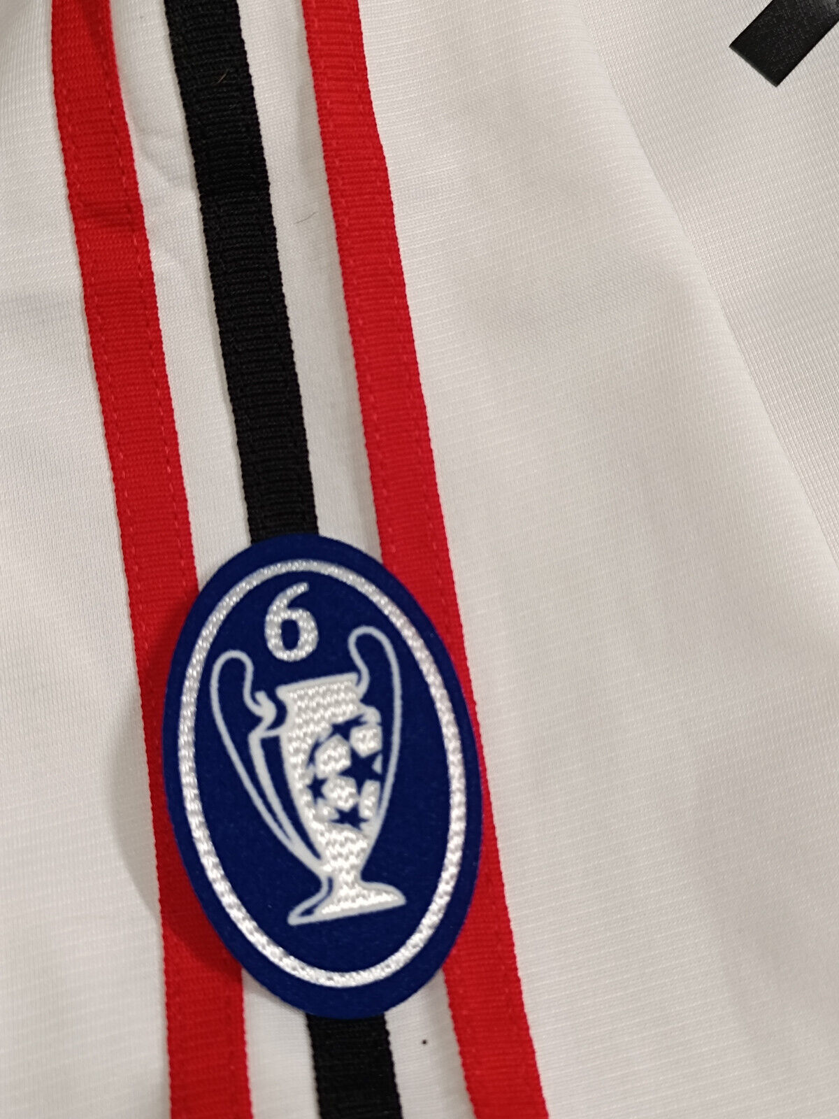 maglia calcio vintage AC Milan Shevchenko Adidas 2003 2004 MERIVA Away