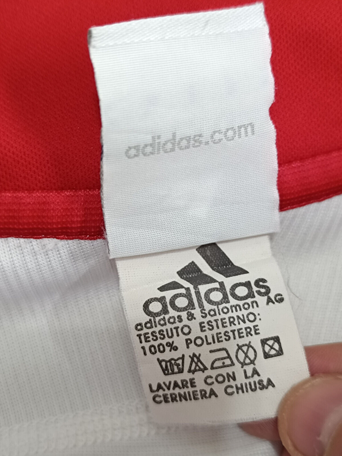 maglia calcio vintage AC Milan Shevchenko Adidas 2003 2004 MERIVA Away