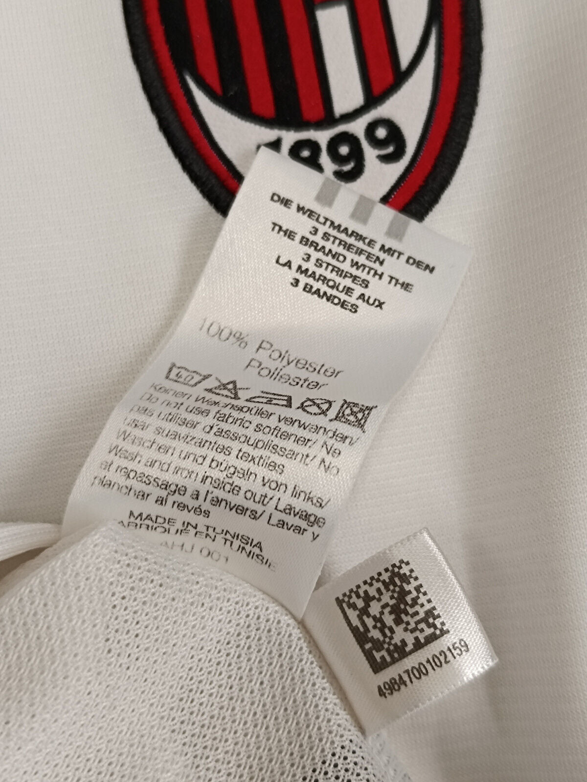maglia calcio vintage AC Milan Shevchenko Adidas 2003 2004 MERIVA Away