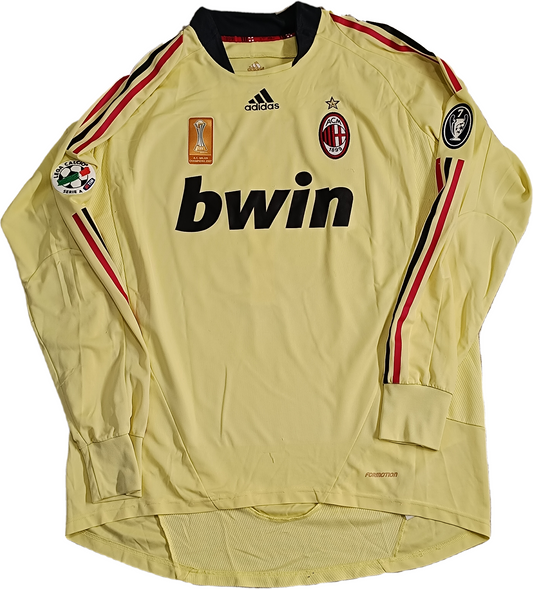 maglia calcio Dida AC Milan player issue 2009-10 Serie A FORMOTION Adidas Bwin