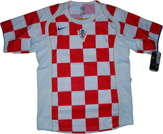 Maglia Croatia Prso 2004-05 Euro 2004 Nike Vintage Kovac home shirt Jersey Home