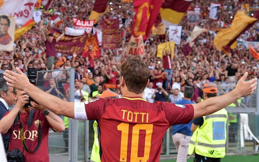 Maglia roma TOTTI NIKE last game 2017 Authentic player L serie A limited edition
