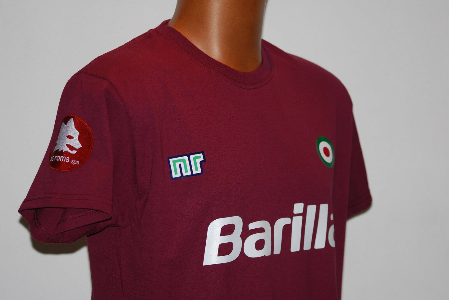 maglia roma vintage barilla anni 80 cotone ultras stadio 80s NOS 1986 1987