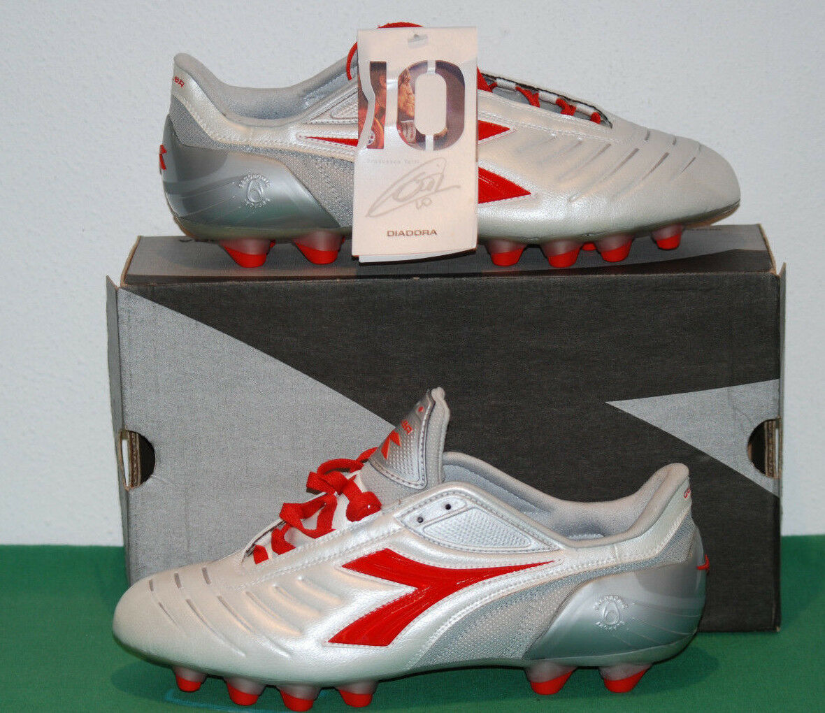 scarpini totti boots tiempo legend DIADORA celer MD pu 2004 2005 mazda as roma