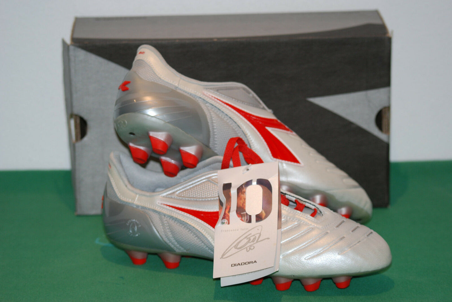 scarpini totti boots tiempo legend DIADORA celer MD pu 2004 2005 mazda as roma