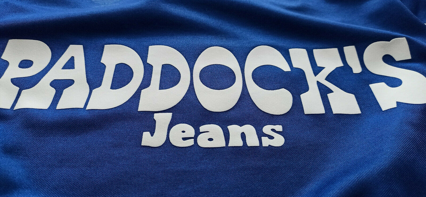 maglia calcio vintage adidas Schalke 04 Paddock's Jeans 1984 shirt jersey