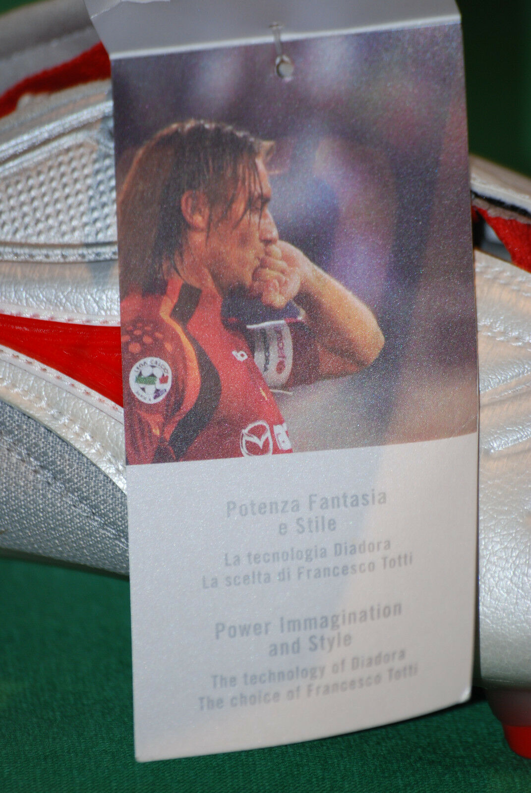 scarpini totti boots tiempo legend DIADORA celer MD pu 2004 2005 mazda as roma