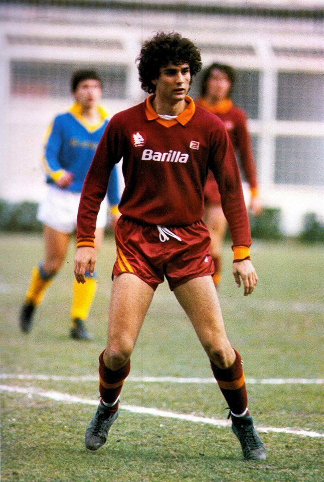 Maillot De Foot AS Roma Vintage Barilla Des Années 80, Réédition Pour Ultras Et Collectionneurs
