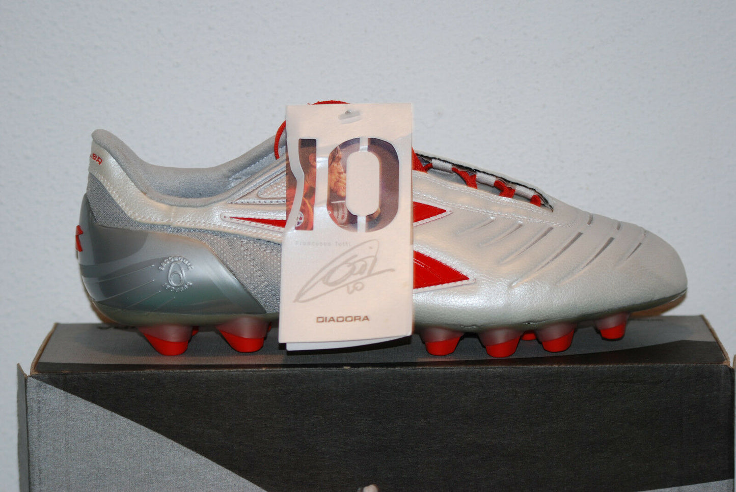 scarpini totti boots tiempo legend DIADORA celer MD pu 2004 2005 mazda as roma