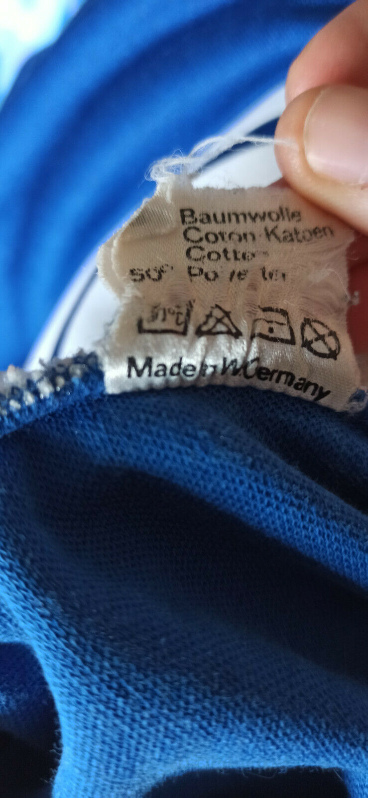 maglia calcio vintage adidas Schalke 04 Paddock's Jeans 1984 shirt jersey
