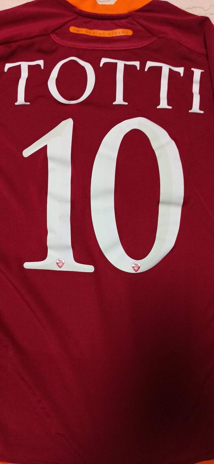 maglia roma Totti 2006 2007 Diadora Prodotto Ufficiale Serie A Medium