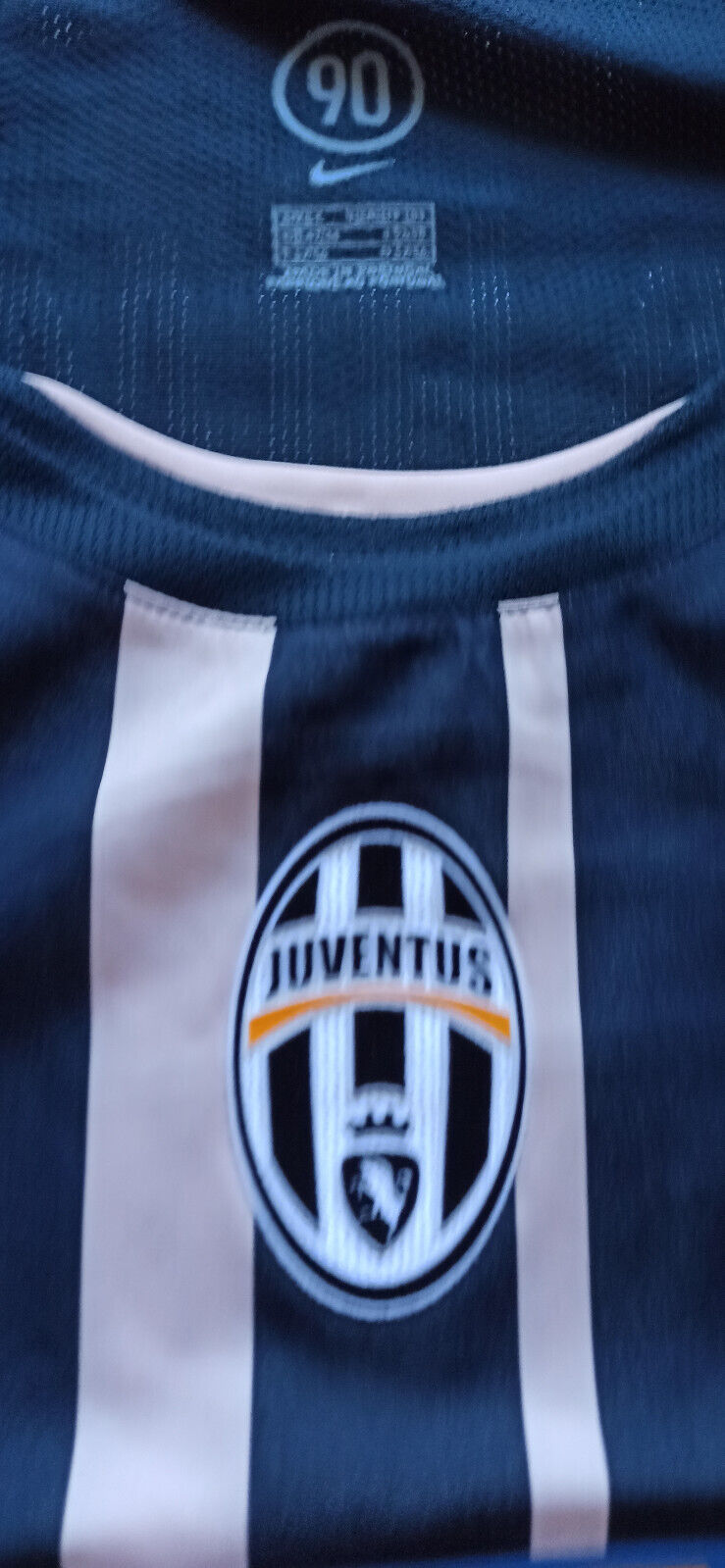 maglia calcio vintage Juventus IBRAHIMOVIC Nike shirt 2004 2005 jersey Sky XL