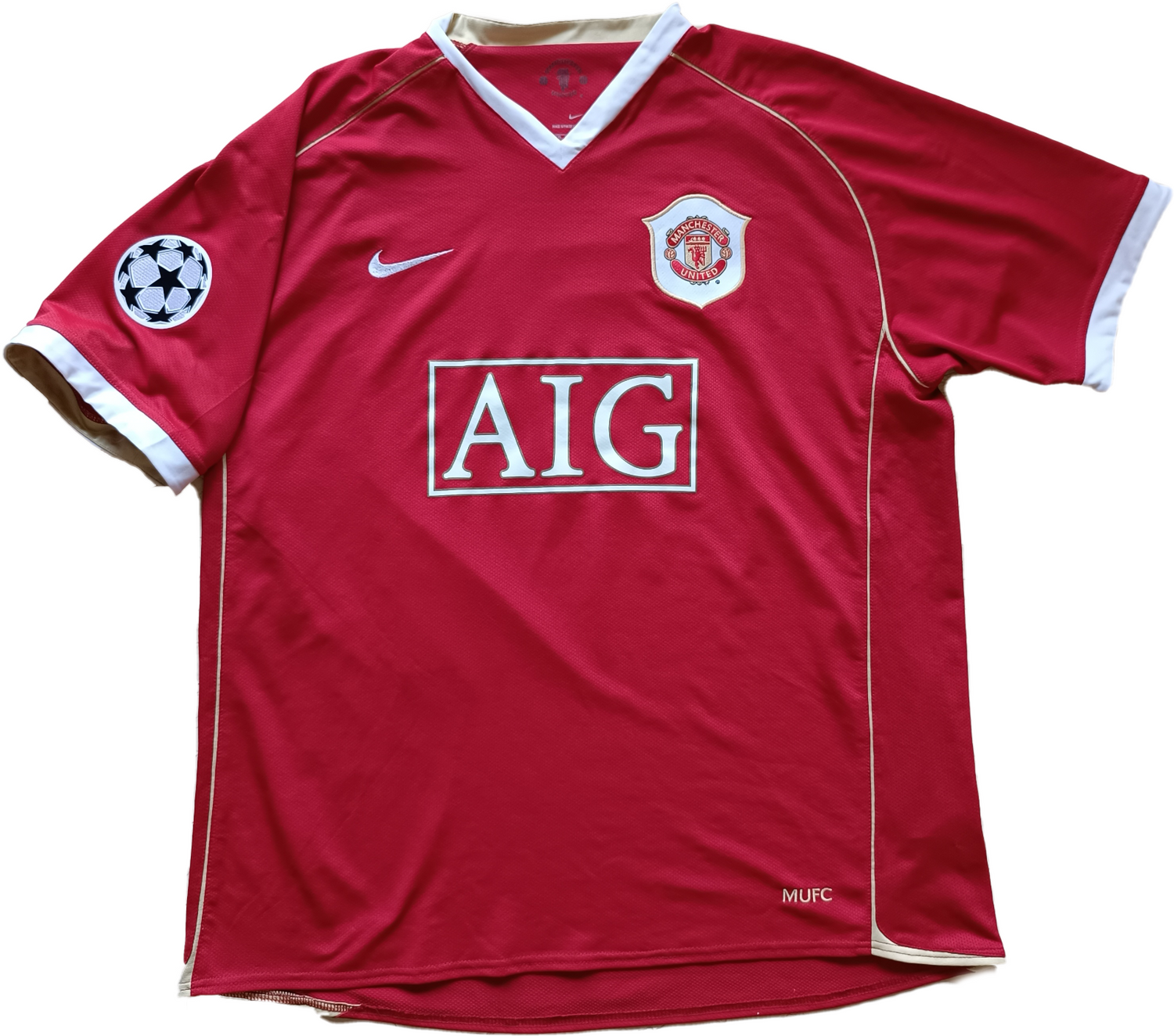 Manchester united 06 07 jersey sales