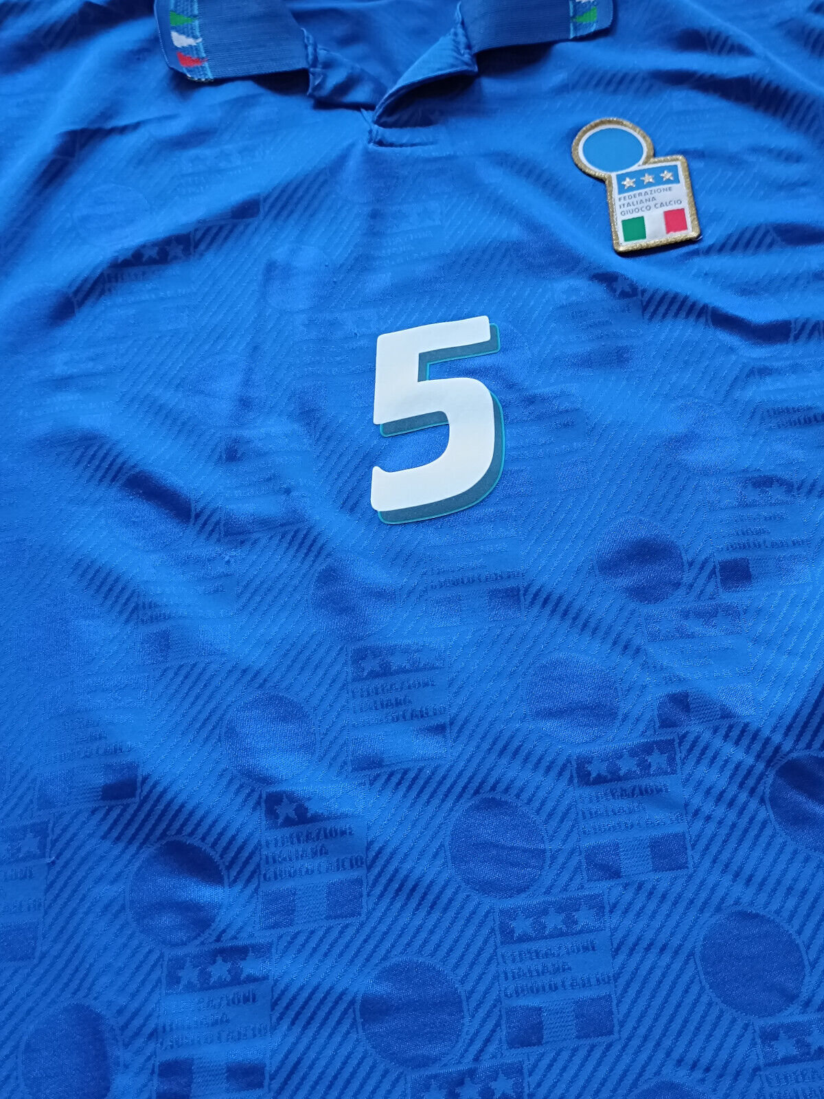maglia calcio vintage Maldini diadora ITALIA 1994 world cup MATCH WORN?