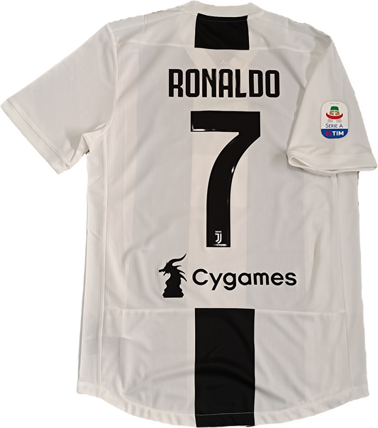 maglia calcio match gara Cristiano Ronaldo juventus climachill 2018-19 Jeep