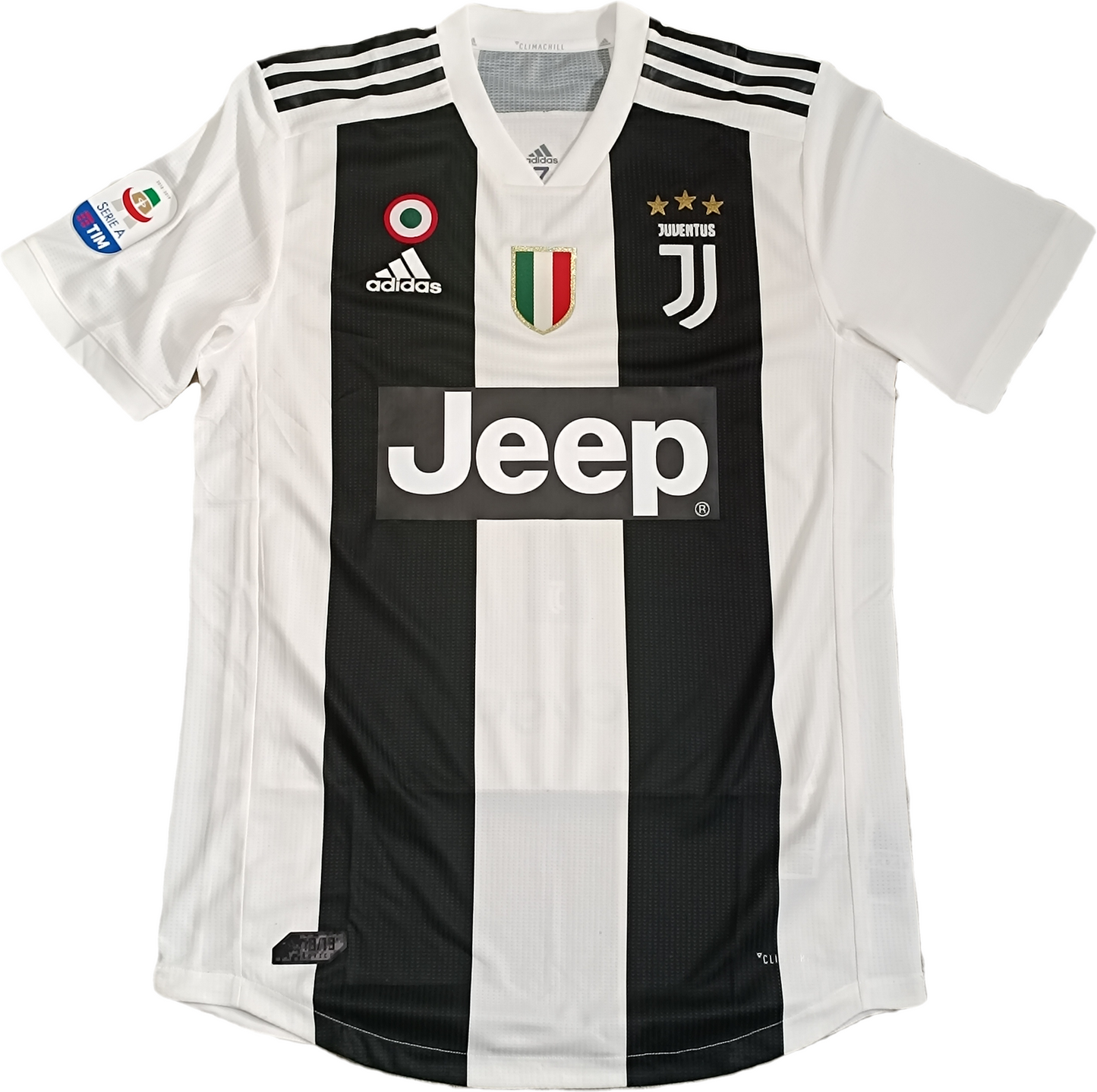 maglia calcio match gara Cristiano Ronaldo juventus climachill 2018-19 Jeep