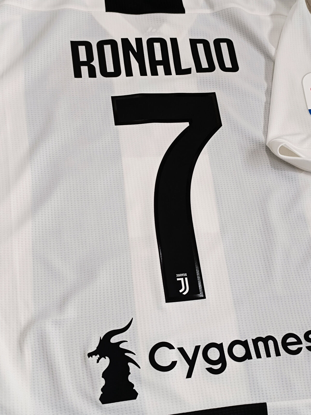 maglia calcio match gara Cristiano Ronaldo juventus climachill 2018-19 Jeep