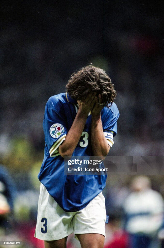 maglia calcio vintage italia Large *NEW*  Maldini Italy EURO 1996 Nike shirt