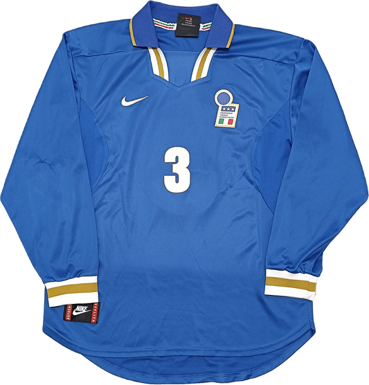 maglia calcio vintage Italia MALDINI Nike Euro 1996 home shirt XL DRI FIT