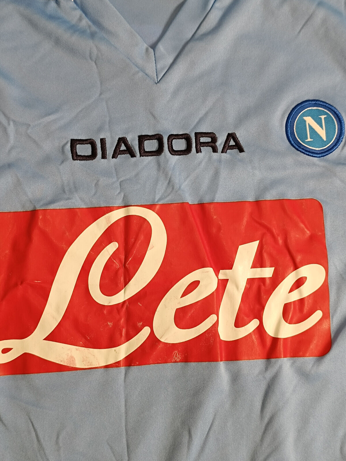 maglia calcio Napoli Hamsik 2008 2009 Home Jersey Diadora XL Lete