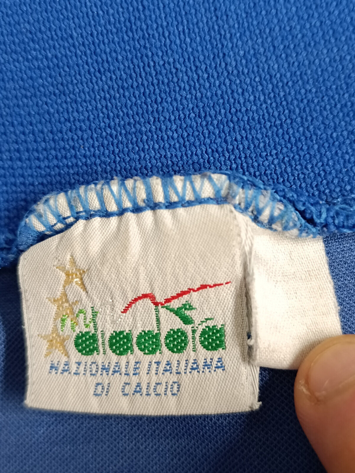 maglia calcio vintage Italia 1986 Diadora BRUNO CONTI Mexico 86 World Cup player