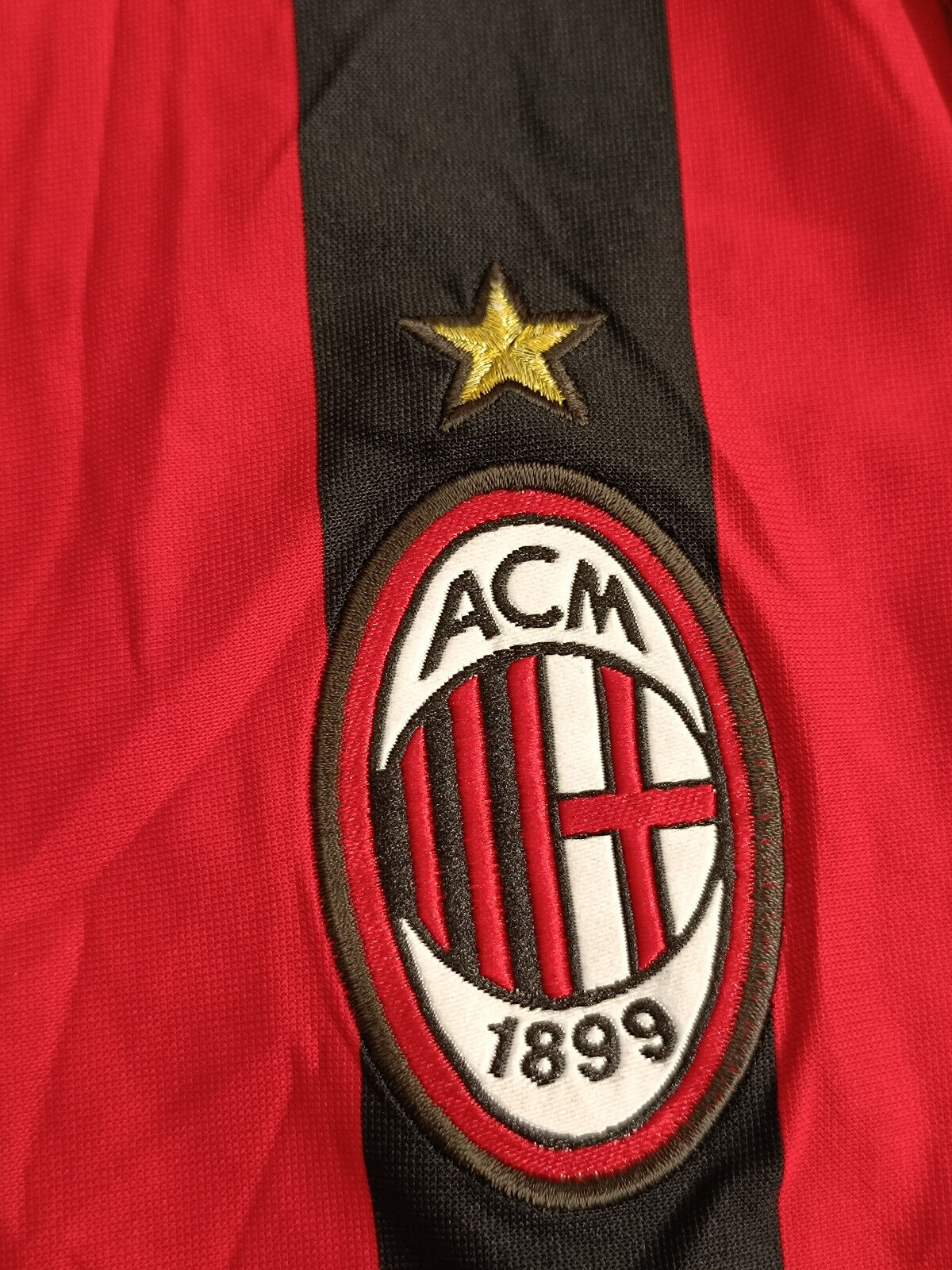 maglia calcio vintage AC Milan Maldini 2005-06 Zafira Climacool M Serie A