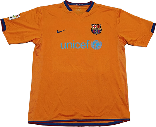 maglia calcio barcellona MESSI Barca  #19 NIKE 2007 2008 shirt jersey authentic