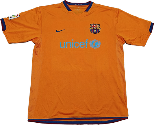 maglia calcio barcellona MESSI Barca #19 NIKE 2007 2008 shirt jersey authentic