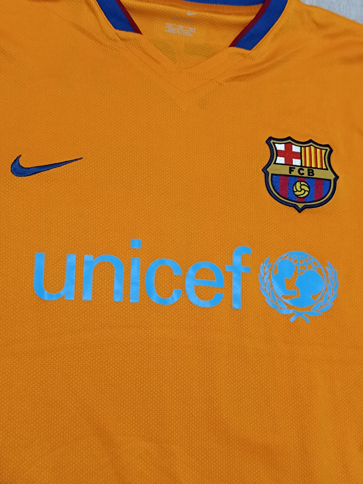 maglia calcio barcellona MESSI Barca  #19 NIKE 2007 2008 shirt jersey authentic