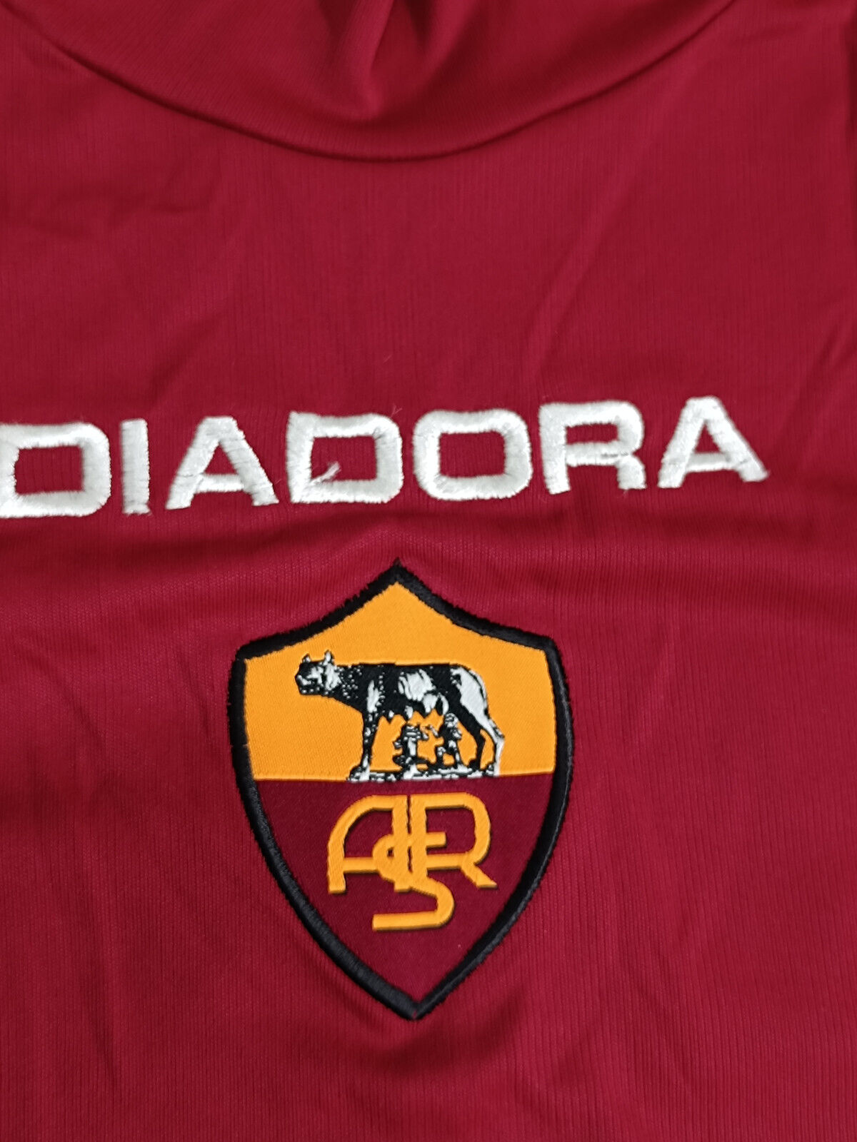 maglia calcio vintage AS Roma Totti 2003 2004 Diadora MAZDA XXL