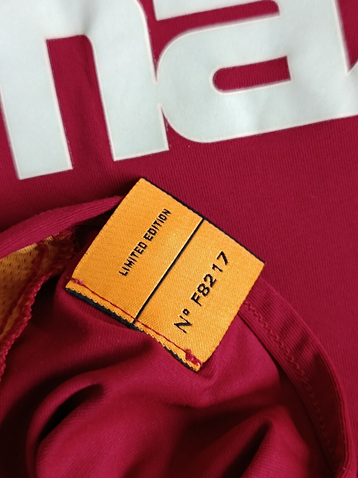 maglia calcio vintage AS Roma De Rossi 2004 2005 Diadora MAZDA L