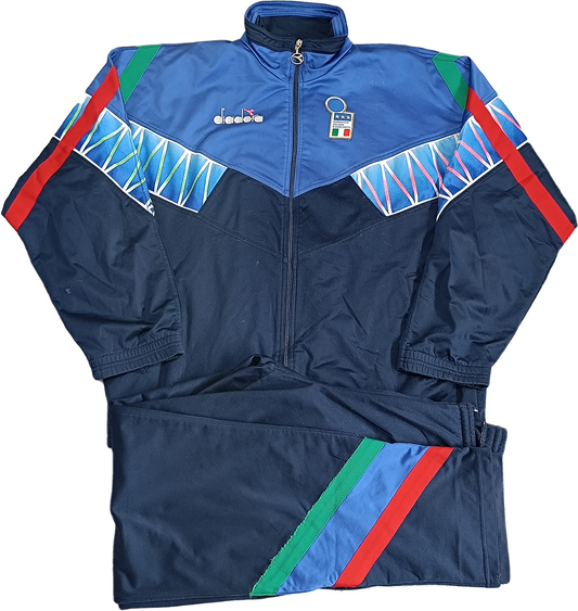 tuta giacca Italia 1994 World Cup felpa Diadora Baggio IP tracksuit XL