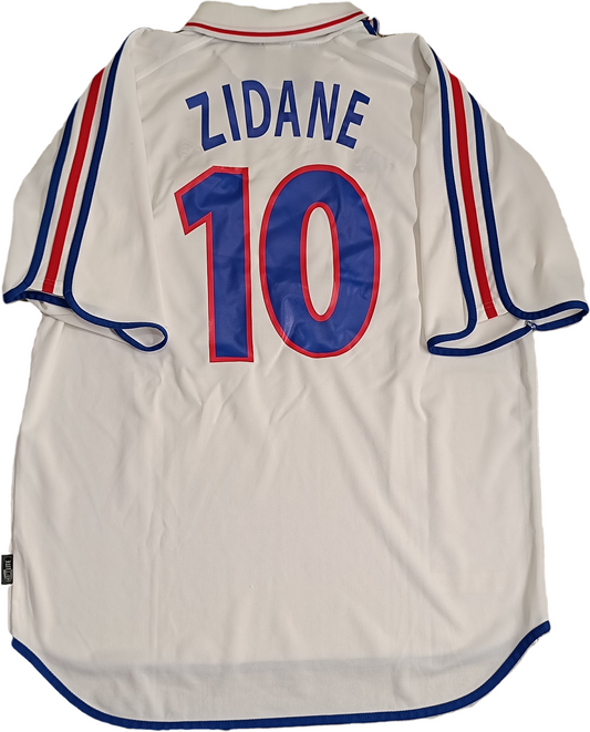 maglia calcio vintage maillot Zidane France Adidas EURO 2000 winnders XL rare