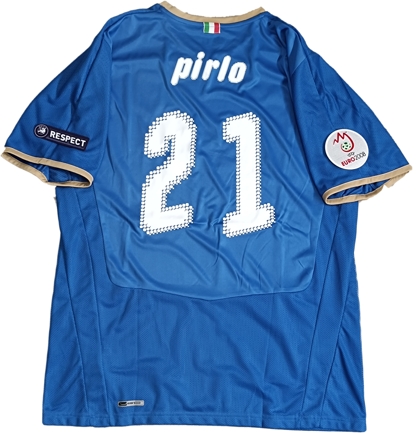 maglia calcio vintage Italia EURO 2008 store DEL PIERO home PUMA *NUOVA* L