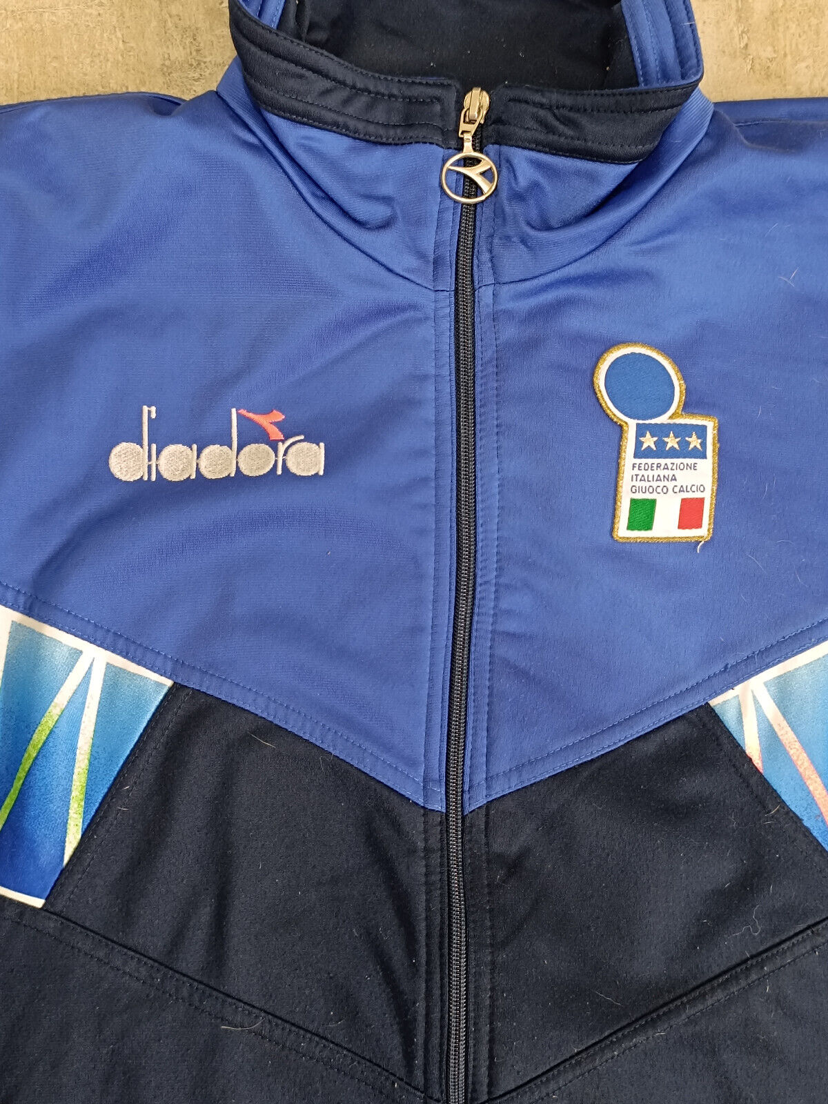 tuta giacca Italia 1994 World Cup felpa Diadora Baggio IP tracksuit XL