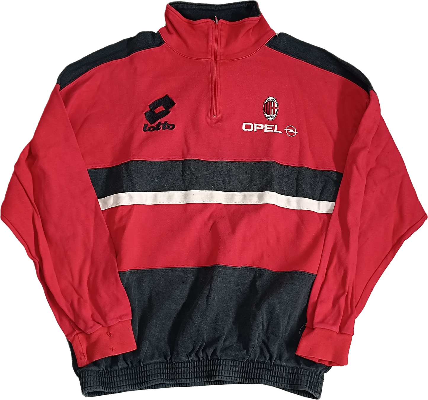 maglia calcio shirt Milan tracksuit 1995-96 track top LOTTO Baggio Jersey