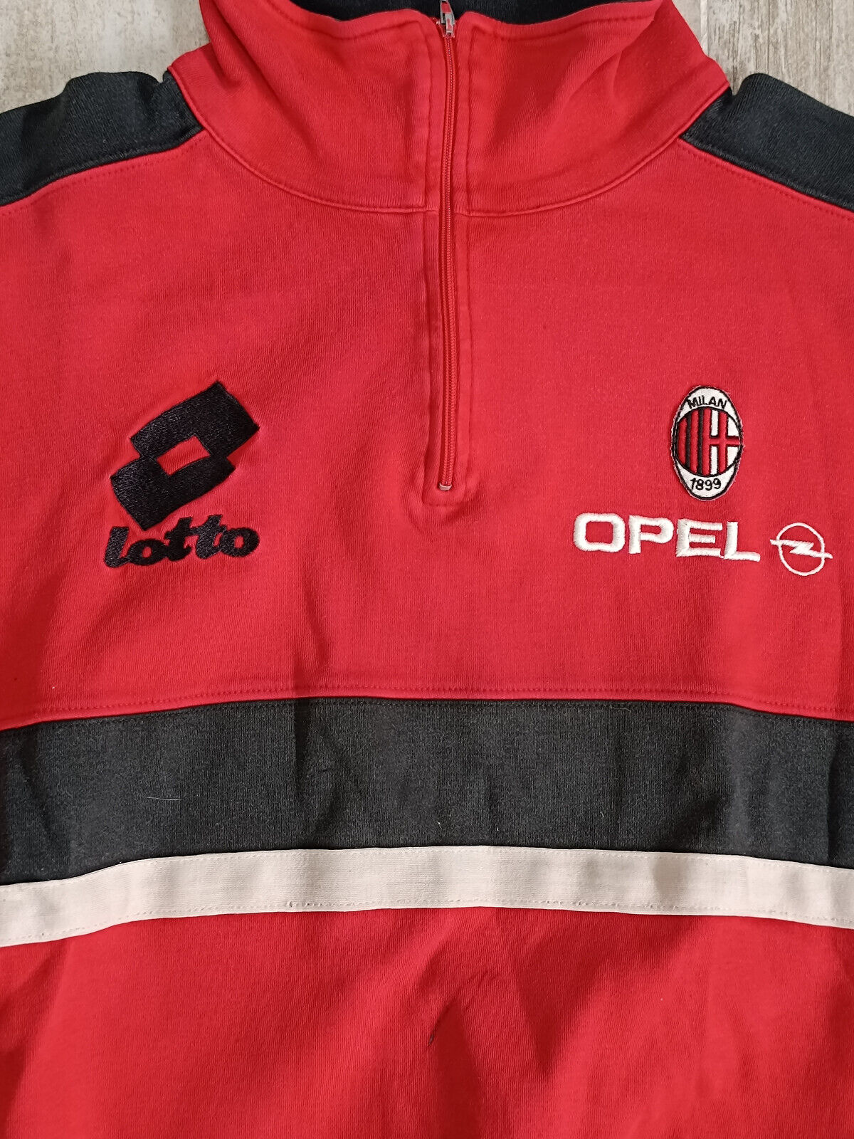 maglia calcio shirt Milan tracksuit 1995-96 track top LOTTO Baggio Jersey