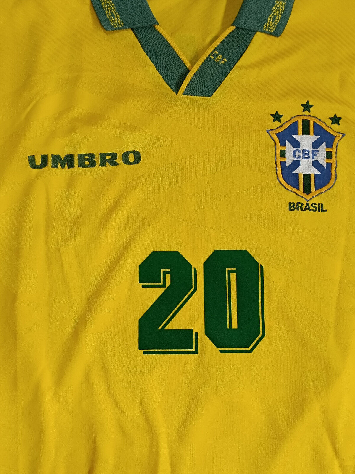 maglia vintage shirt brasil Ronaldo issued brazil USA 94 mondiali WC 1994 jersey