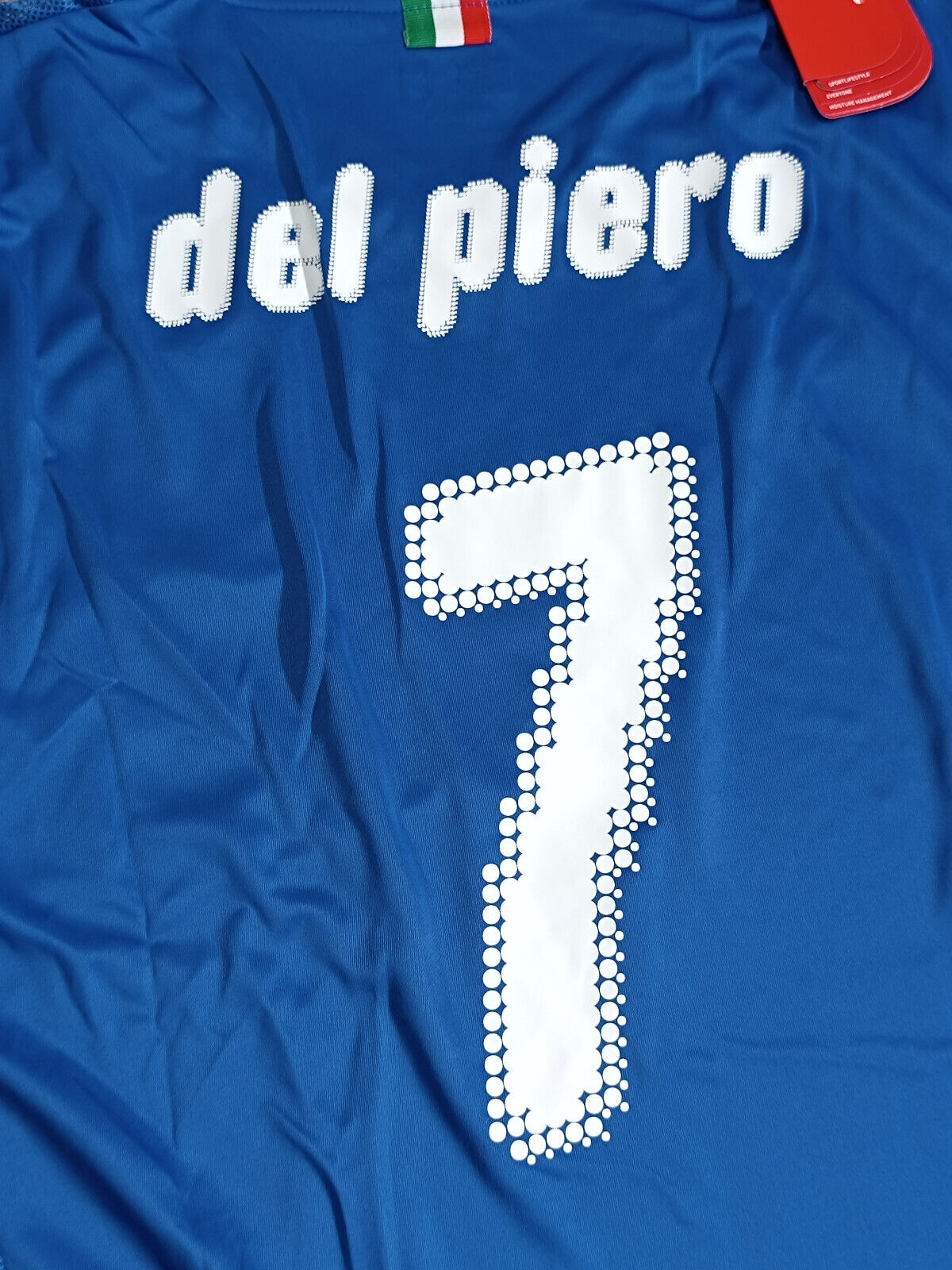 maglia calcio vintage Italia EURO 2008 store DEL PIERO home PUMA *NUOVA* L