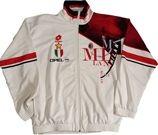 maglia calcio shirt Milan tracksuit 1996-97 track top LOTTO Baggio Jersey