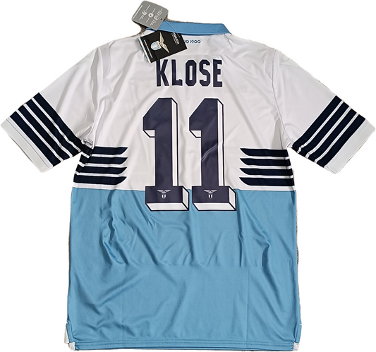 maglia lazio macron calcio KLOSE Bandiera shirt maillot camiseta 2014 2015 XL JR