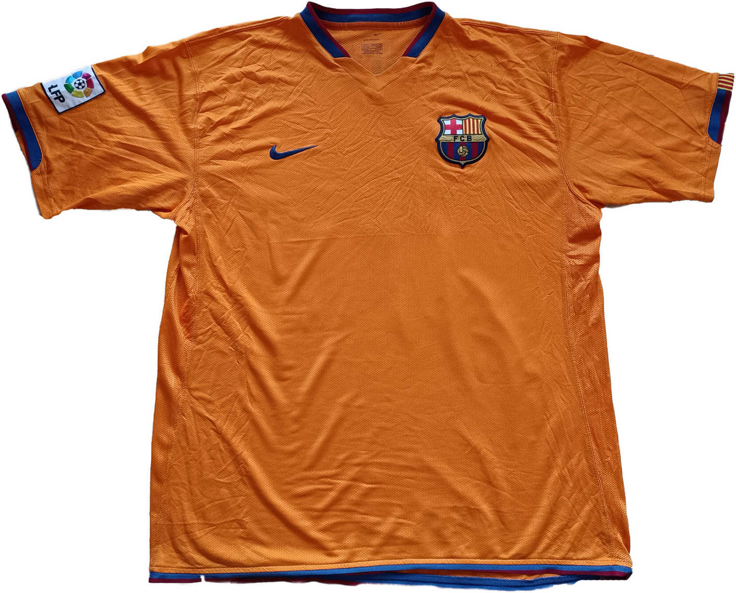 maglia calcio RONALDINHO barcellona home Barca NIKE 2006 2007 shirt camiseta