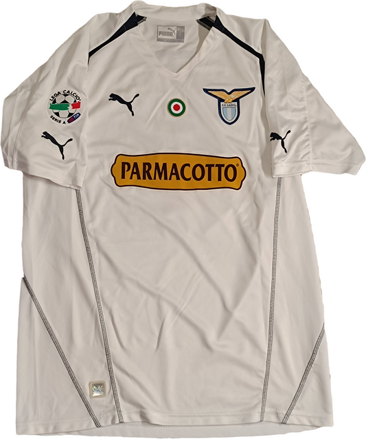 maglia calcio vintage Lazio Di Canio 2005 2006 Coppa Italia Puma L Serie A